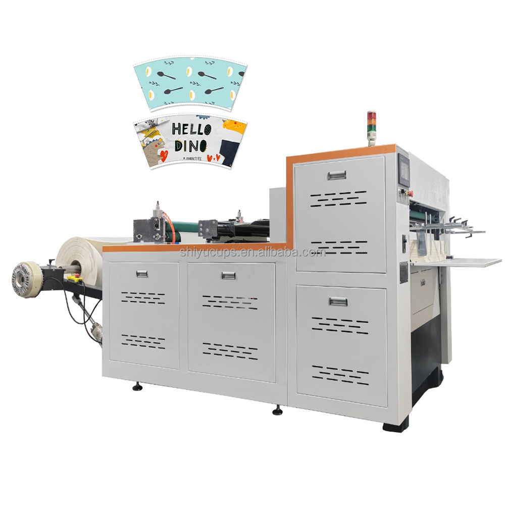 Professional Hydraulic Full Automatic Industrial Playing paper cup box Card Die Cutting Machine