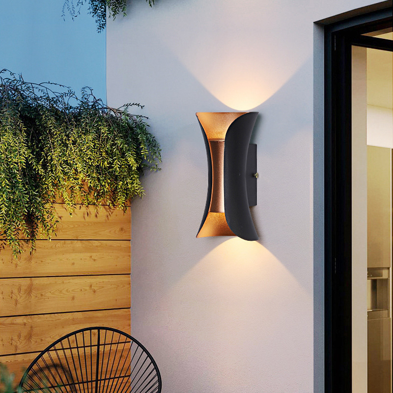 SHIYU New Style Waterproof IP 65 Wall Light For Courtyard Garden Hallway Corridor Modern Outdoor Wall Lamp