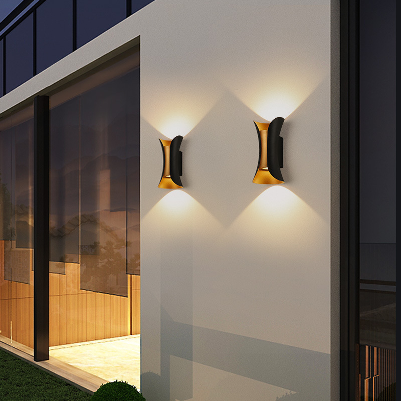 SHIYU New Style Waterproof IP 65 Wall Light For Courtyard Garden Hallway Corridor Modern Outdoor Wall Lamp