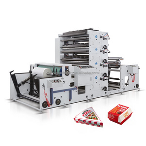 High-Efficiency full Automatic plastic bag Flexo Label Paper Cup label flexo Printing Machine