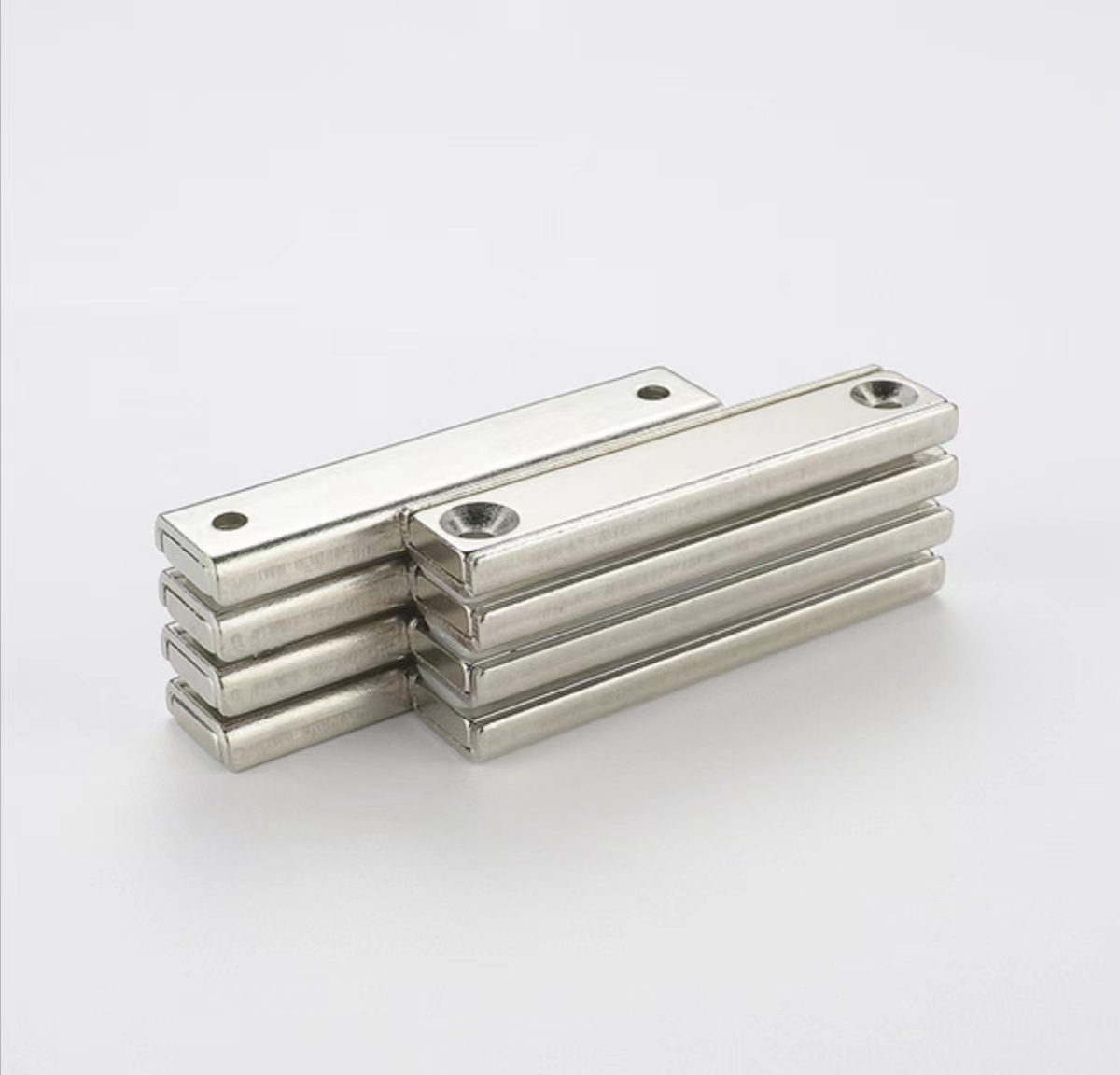 Free Samples Hight Quality Block Pot Neodymium Channel Magnet With Countersunk Hoe