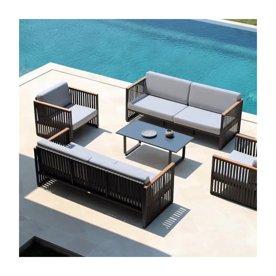 Garden Patio Furniture Sofa Set Modern Outdoor Wicker Rattan Sofas Sets garden furniture