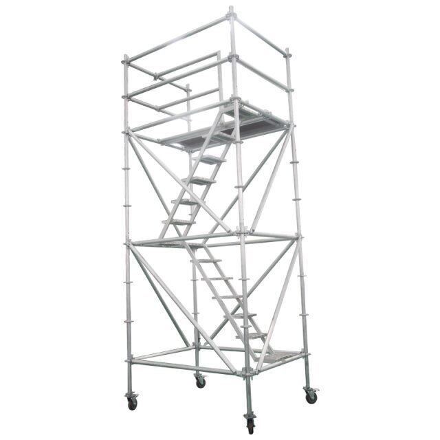 Ringlock Scaffolding Manufacturer Building Construction Frame Ladders