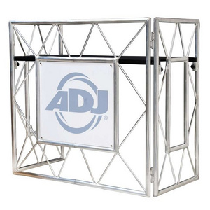 Aluminum Portable DJ Table High Quality Assemble Foldable Mobile DJ Truss Booth