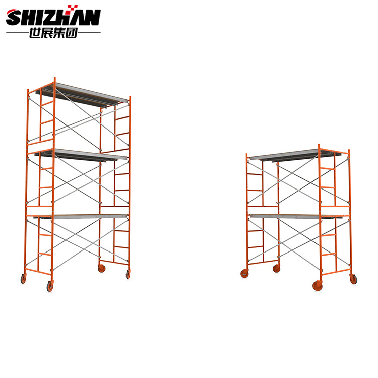 8m 9m10mConstruction BuildingMobileAluminium Frame Scaffold