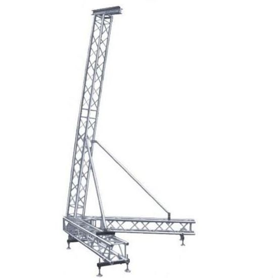 Top Quality Portable Aluminum Speaker Lifting Tower Truss ,Max Load Capacity Heavy Duty Truss Tower Lift