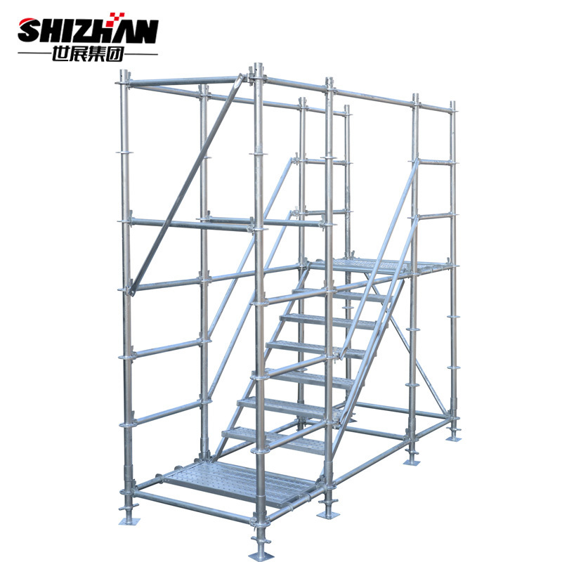 Ringlock Scaffolding Manufacturer Building Construction Frame Ladders