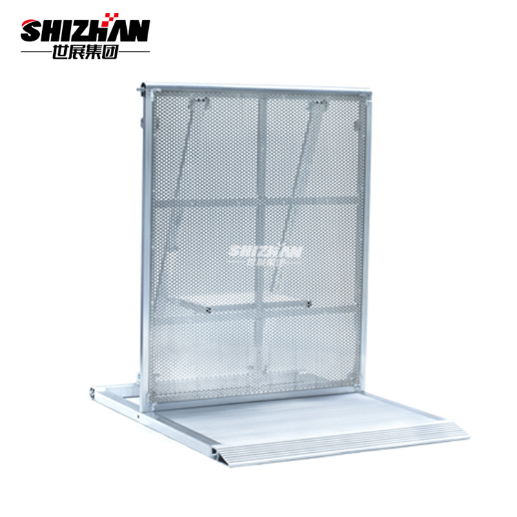 Durable outdoor event crowd control fence / aluminum mojo barrier