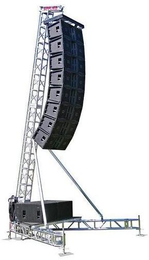 aluminium line array speaker truss stand