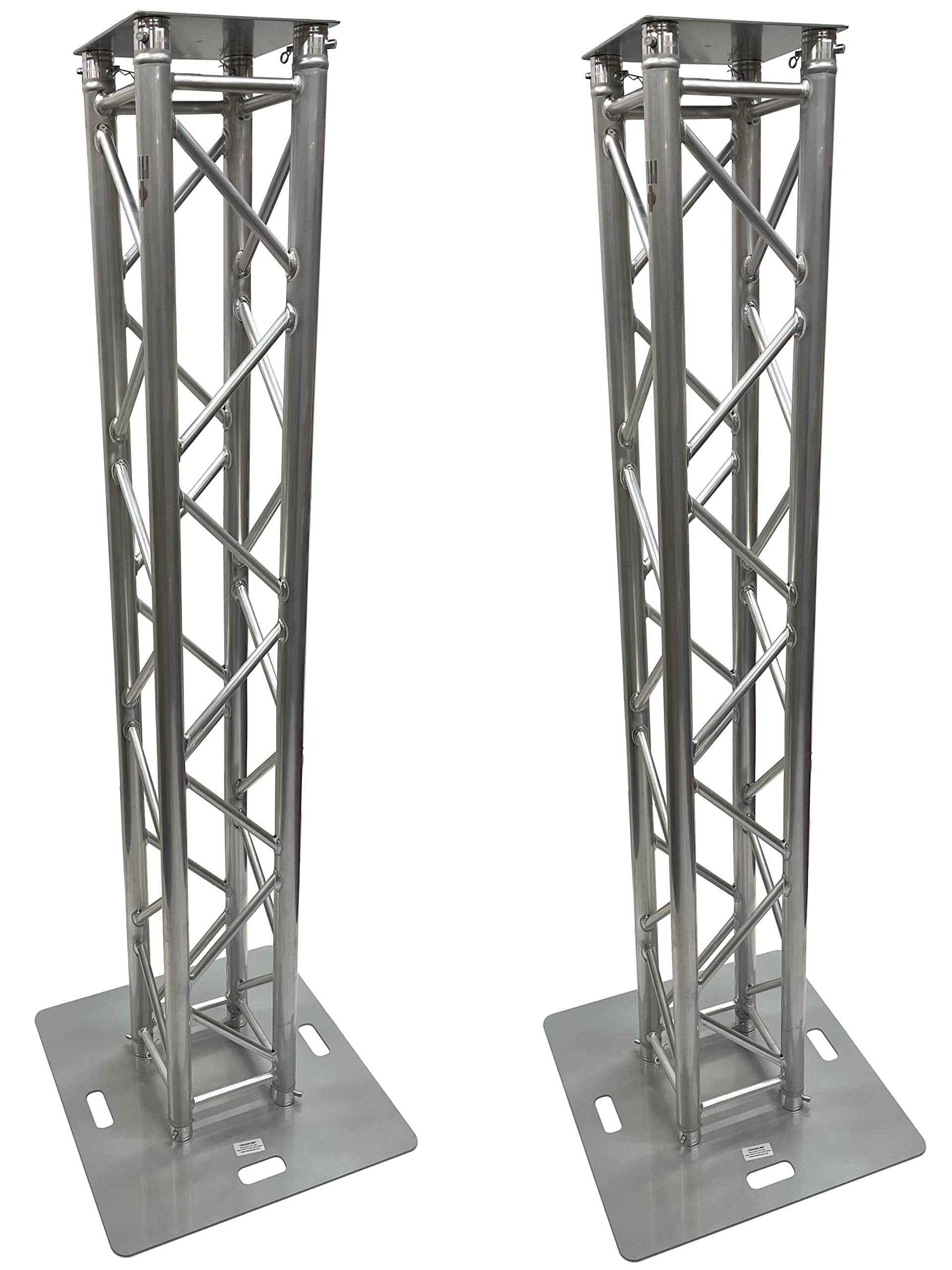 Used aluminum truss light weight portable foldable table Dj booth stand