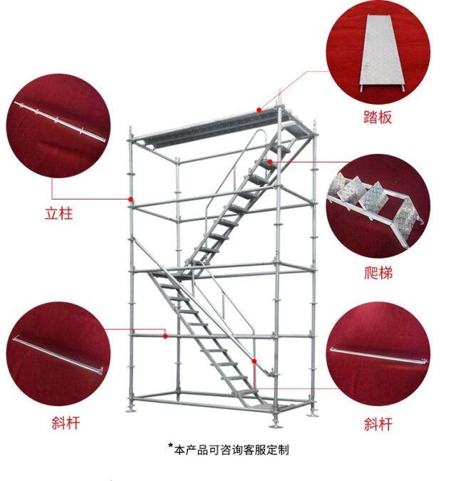 Ringlock Scaffolding Manufacturer Building Construction Frame Ladders