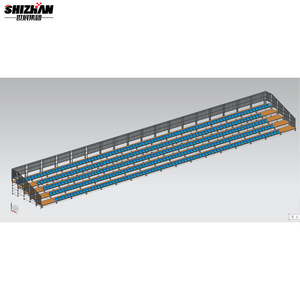 Outdoor Indoor Aluminum Alloy Stadium Bleacher Seats Retractable Gym Metal Bleacher