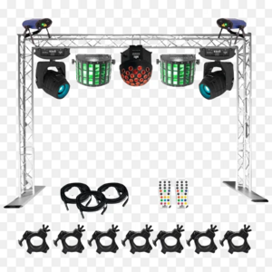 Used aluminum truss light weight portable foldable table Dj booth stand