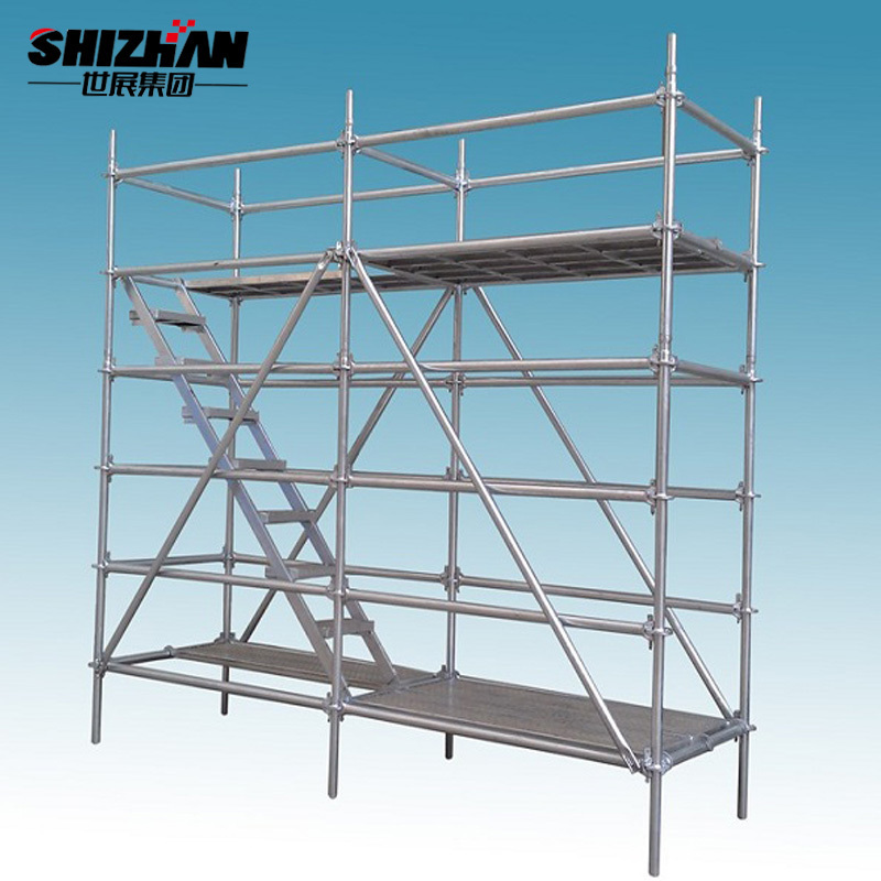 Ringlock Scaffolding Manufacturer Building Construction Frame Ladders