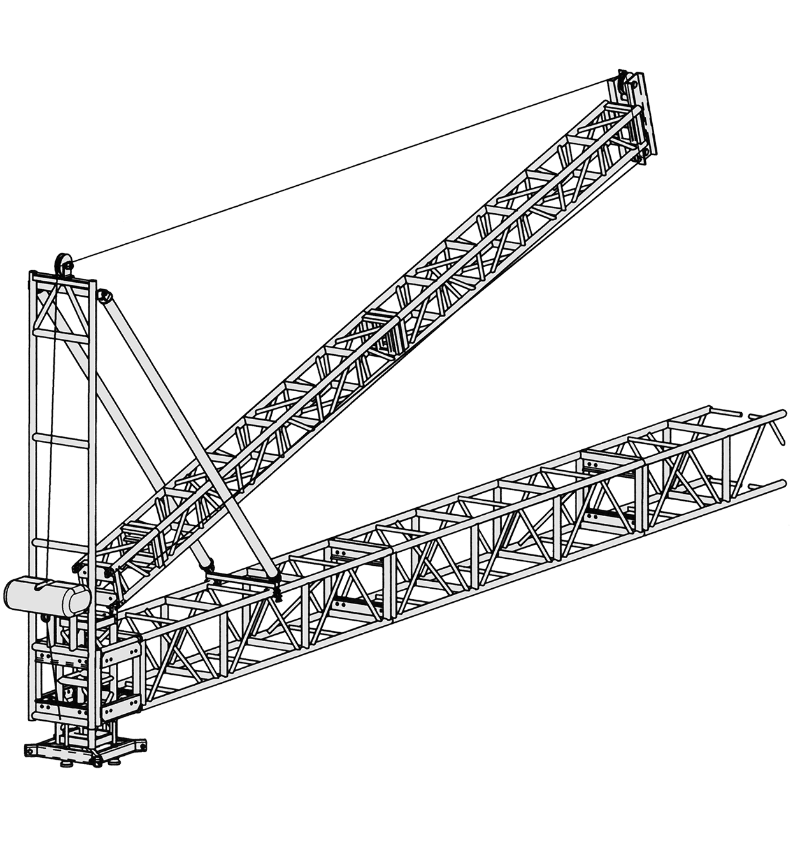 Top Quality Portable Aluminum Speaker Lifting Tower Truss ,Max Load Capacity Heavy Duty Truss Tower Lift