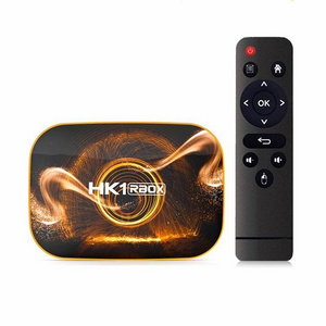 Shizhou Tech Wholesale Popular High Quality OTT BOX HK1 RBOX RK3318 HK1 R1 4K STB Smart Media Player Dual WIFI Android 10 TV Box