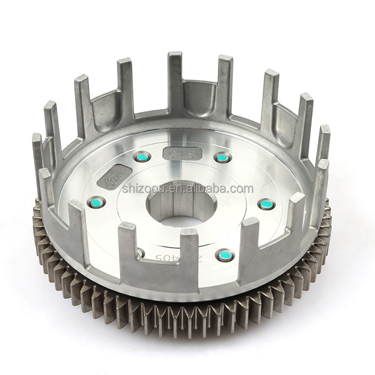 Motorcycle Engine OEM Clutch Cover For Honda CG200 200CC CG 200 Moto Outer Clutch Housing Clutch Disc Plate Cover