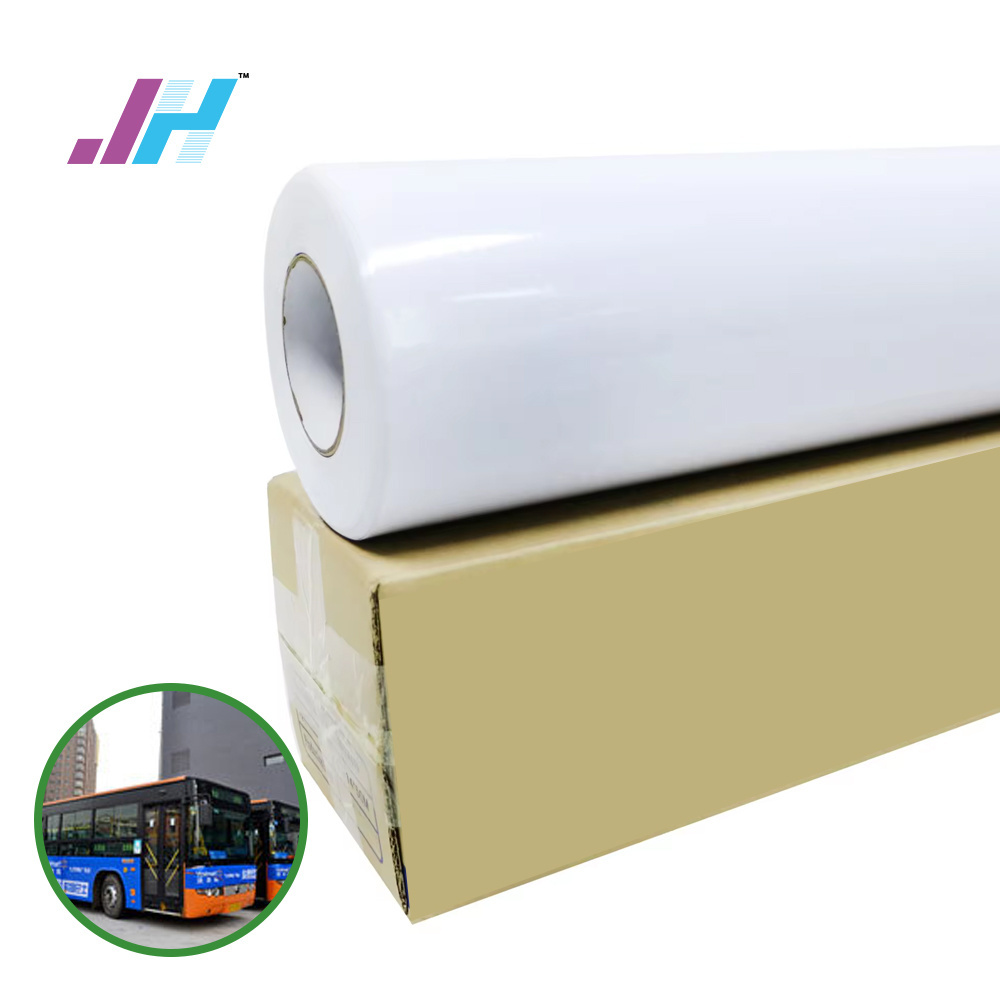 Excellent Quality vinyl sticker material glossy matte vinyl white pvc printing self adhesive vinyl roll