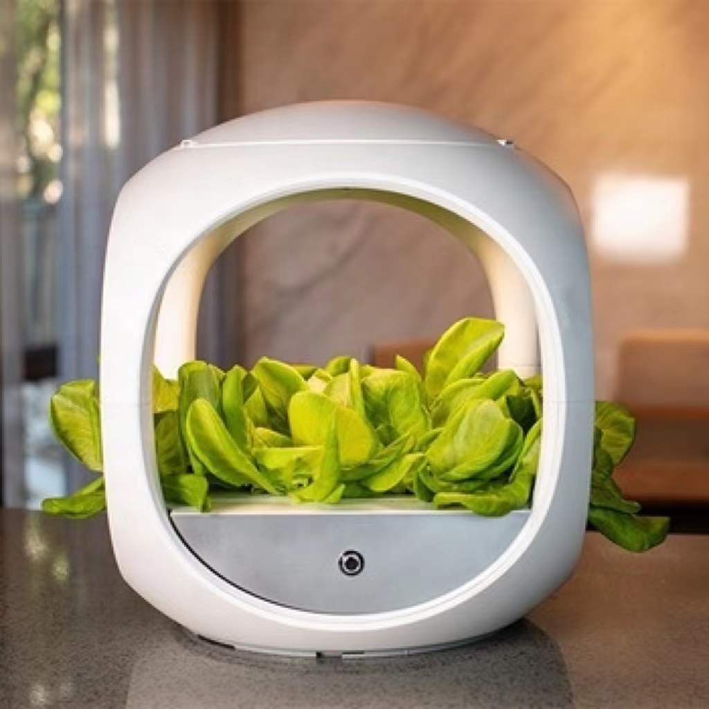 Intelligent Hydroponic Herb Garden Self-Watering Planter Indoor Growing System Portable Smart Garden With Led Light