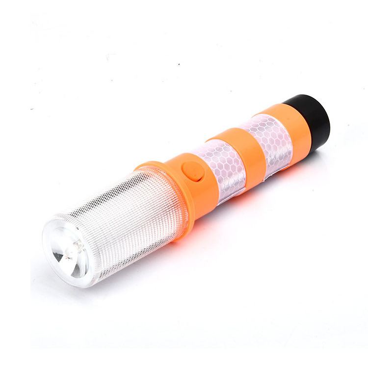 Jessubond Warning Light Road Safety Traffic Telescopic LED Traffic Safety Baton Strobe Light