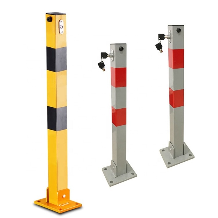 Color Optional Metal Parking Lock Safety Parking Barrier