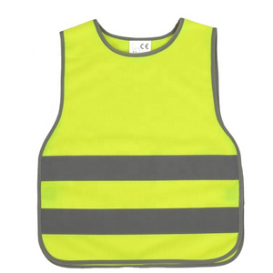 Children's Reflective Vest CE Customize high visibility multi-color breathable school outdoor reflective kids safety vest