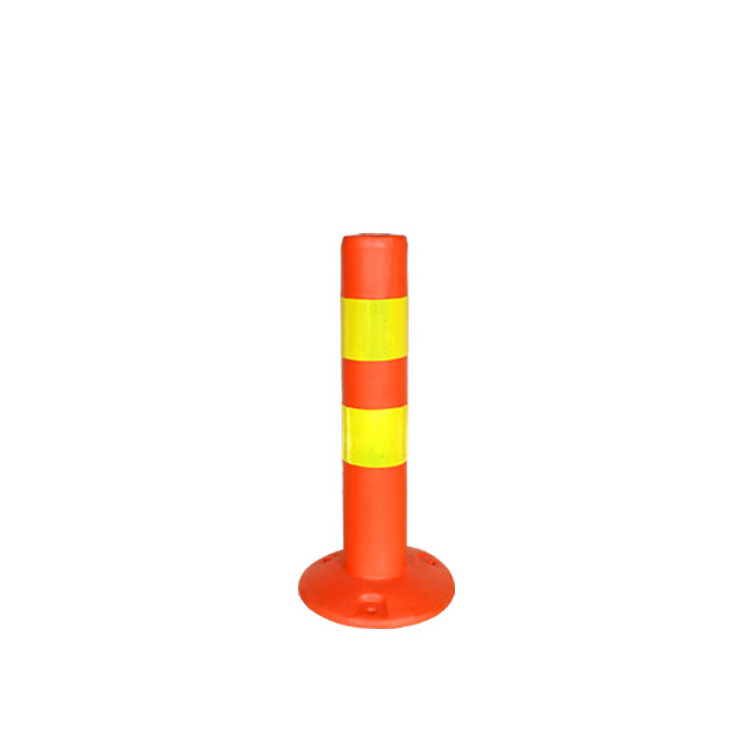 Jessubond Warning Post China Collapsible Orange Safety Traffic Reflective Flexible Warning Bollards Post