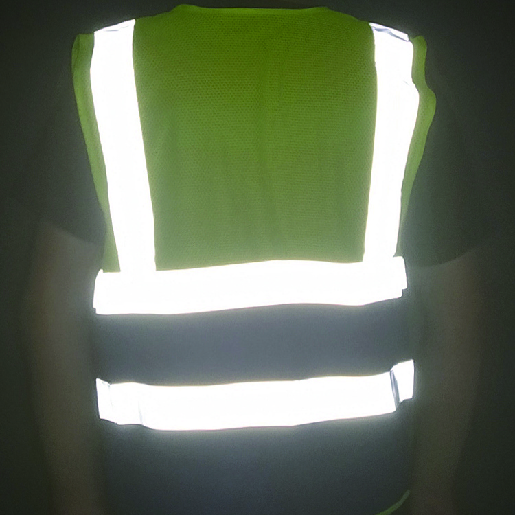 Yellow Reflective Safety Clothing Hi Visible  Reflective Vest From China Manufacturer