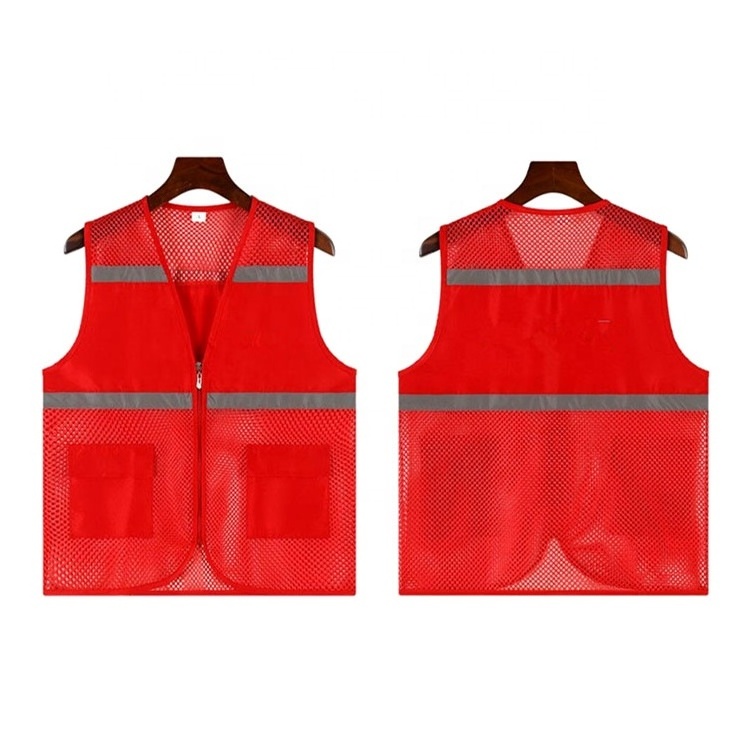 Multi-models Safety Work Vest Construction Clothes Breathable Reflective Jacket Vest Work Clothes