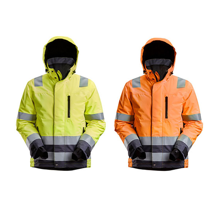 Jessubond Factory Safetywear Hi Vis Clothing High Visibility Workwear Reflective Safety Jacket