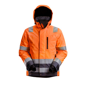 Jessubond Factory Safetywear Hi Vis Clothing High Visibility Workwear Reflective Safety Jacket