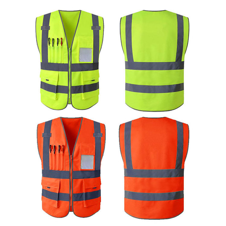 Chaleco de Seguridad Reflectante de Ropa de Trabajo Personalizado Jessubond, Ropa de Seguridad Reflectante/