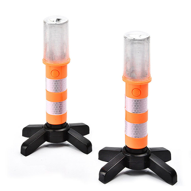 Jessubond Warning Light Road Safety Traffic Telescopic LED Traffic Safety Baton Strobe Light