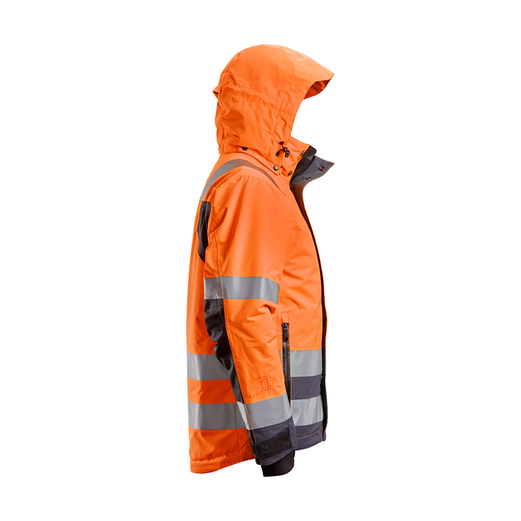 Jessubond High Visibility Winter Workwear Hi Vis Safety Cotton Jacket Reflective