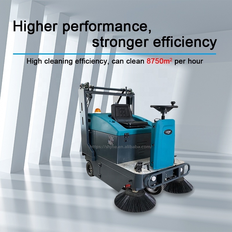 LESP JH1250 CE certificate cleaning machine street sweeper machine