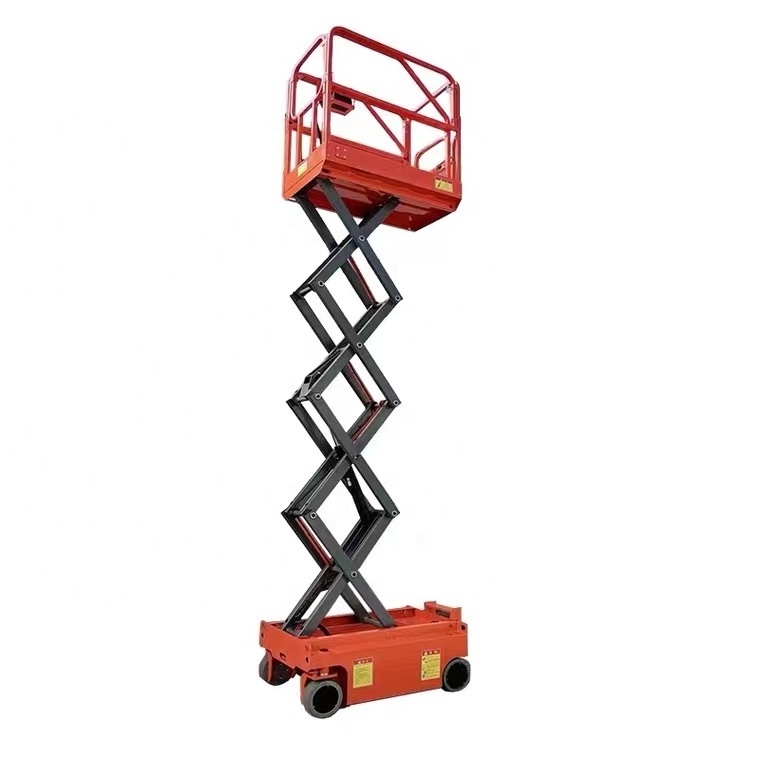 GTJZD04 lift and drop platform mini scissor lift wide platform lift height hydraulic platform for factory