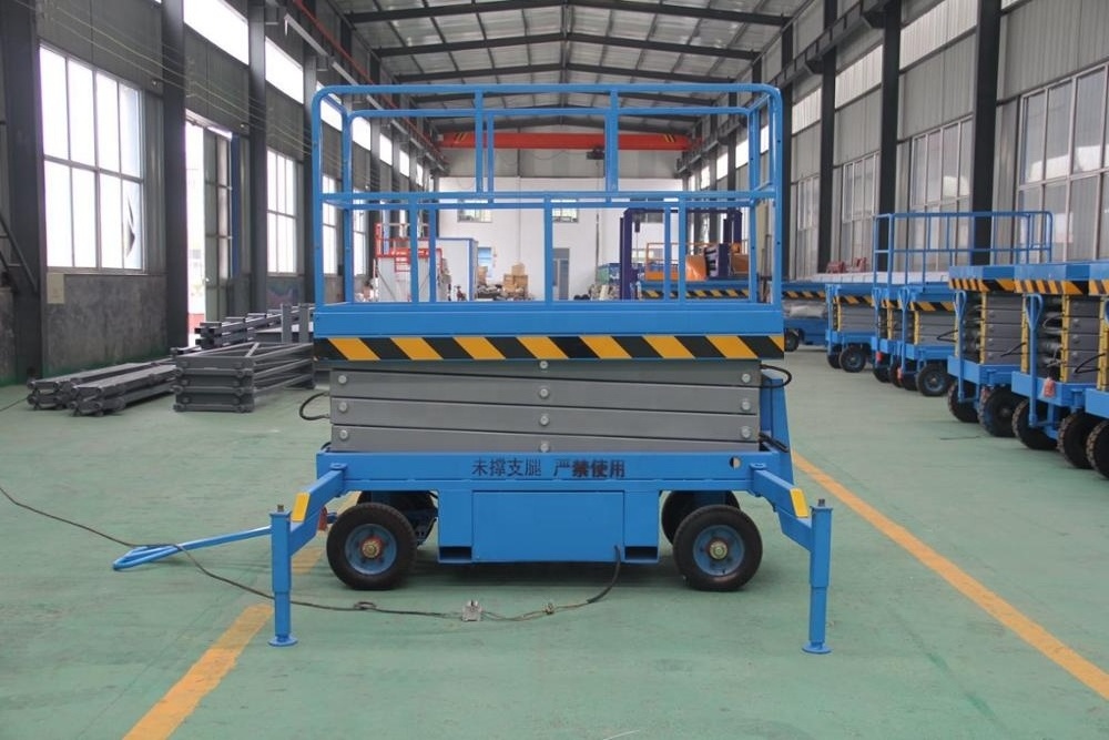 10 Meters High Screw Lift Electric Scissor Lift/Smart scissor car lift / used mini car scissor lift for sale with CE