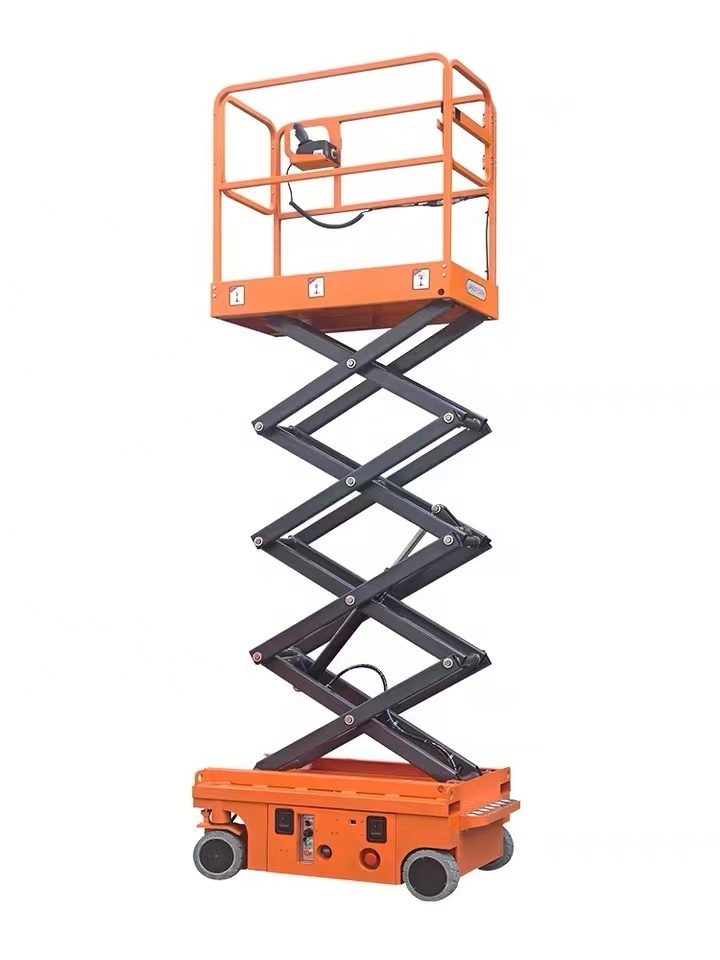 GTJZD04 lift and drop platform mini scissor lift wide platform lift height hydraulic platform for factory