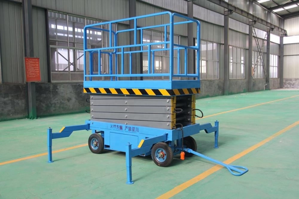 10 Meters High Screw Lift Electric Scissor Lift/Smart scissor car lift / used mini car scissor lift for sale with CE