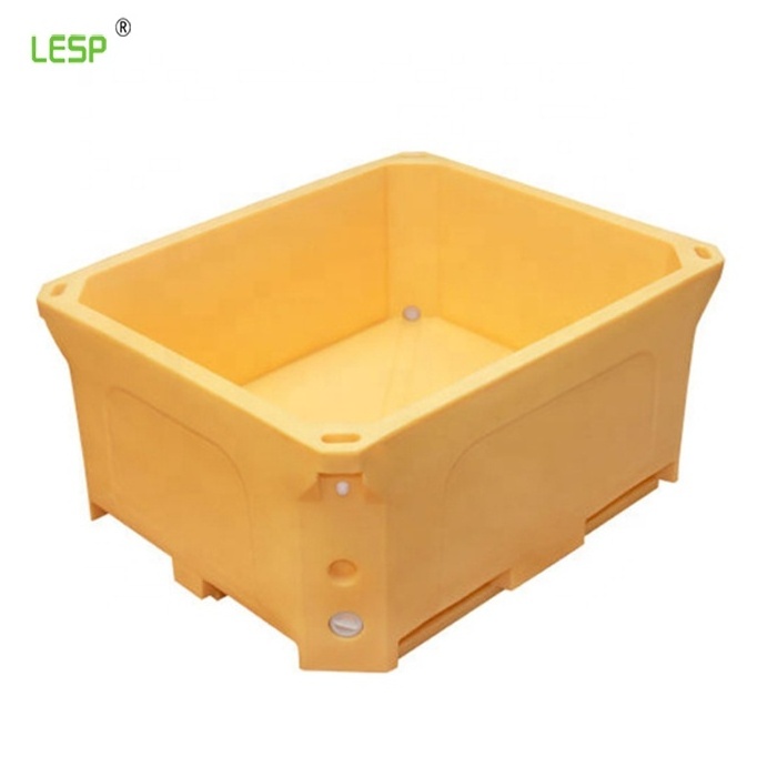 Lower price economic fish farm workshop warehouse large plastic fish tubs