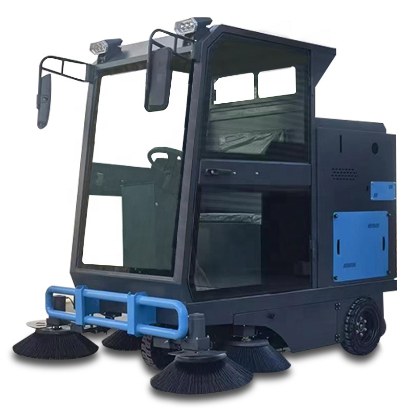 Floor cleaning machine SJ1900 floor sweepers burnishing road sweeper car price with CE