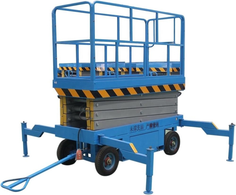 10 Meters High Screw Lift Electric Scissor Lift/Smart scissor car lift / used mini car scissor lift for sale with CE