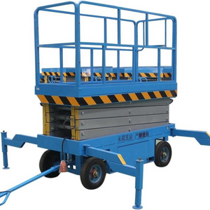 10 Meters High Screw Lift Electric Scissor Lift/Smart scissor car lift / used mini car scissor lift for sale with CE