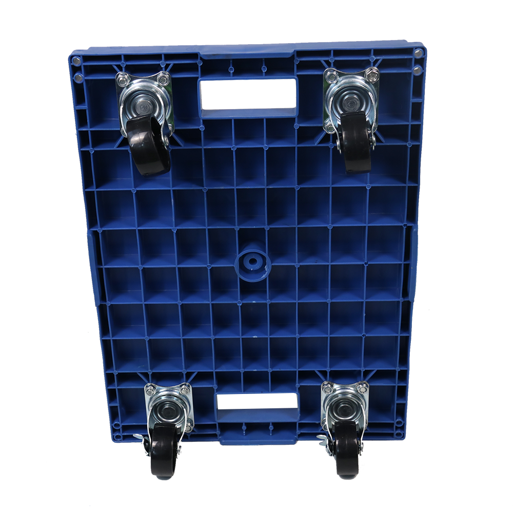 JOIN Durable Plastic Moving Crate Dolly With Four Wheels Moving Crate Dolly Easy To Disassemble And Assemble For Turnover Pallet