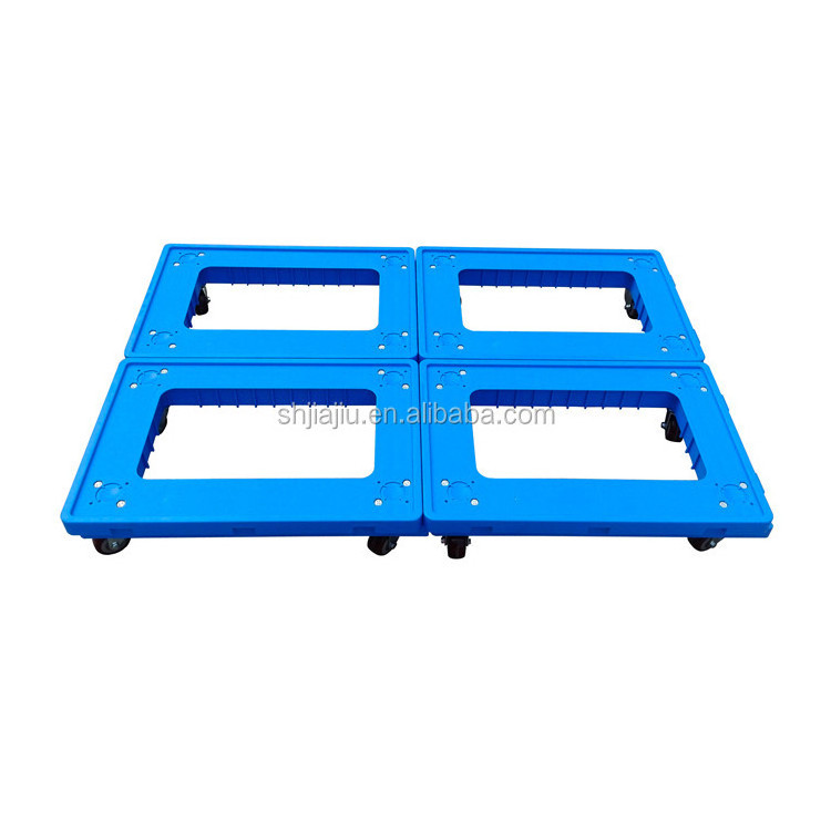 JOIN Plastic Trolley Wheels 4 Dollies Wheels Heavy Duty Trolley Cart Trolley For Boxes Moving Dolly