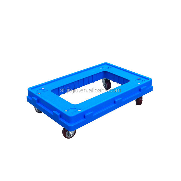 JOIN Plastic Trolley Wheels 4 Dollies Wheels Heavy Duty Trolley Cart Trolley For Boxes Moving Dolly