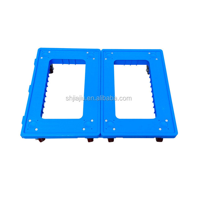 JOIN Plastic Trolley Wheels 4 Dollies Wheels Heavy Duty Trolley Cart Trolley For Boxes Moving Dolly