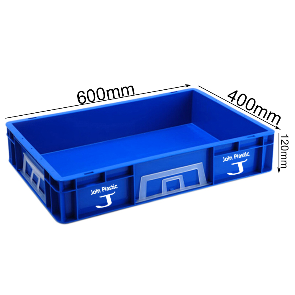 JOIN Injection Plastic Bin Stackable Turnover Boxes Moving Industrial Tool Logistics Warehouse Storage Box Plastic Crate