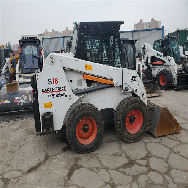 Used Small Loader Bobcat s130  S160 S185 Secondhand Skid Steer Loader S150 With Good Condition