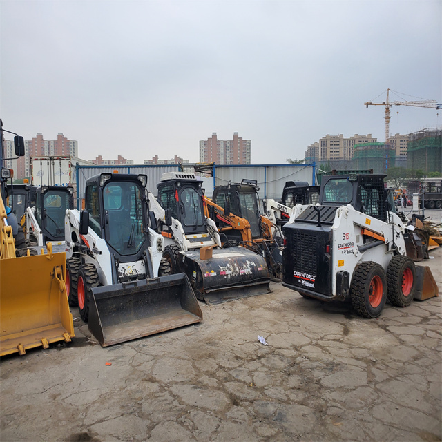 Used Small Loader Bobcat s130  S160 S185 Secondhand Skid Steer Loader S150 With Good Condition